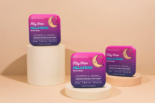 Fast-Dissolving Sleep Strips for Natural, Restful Nights