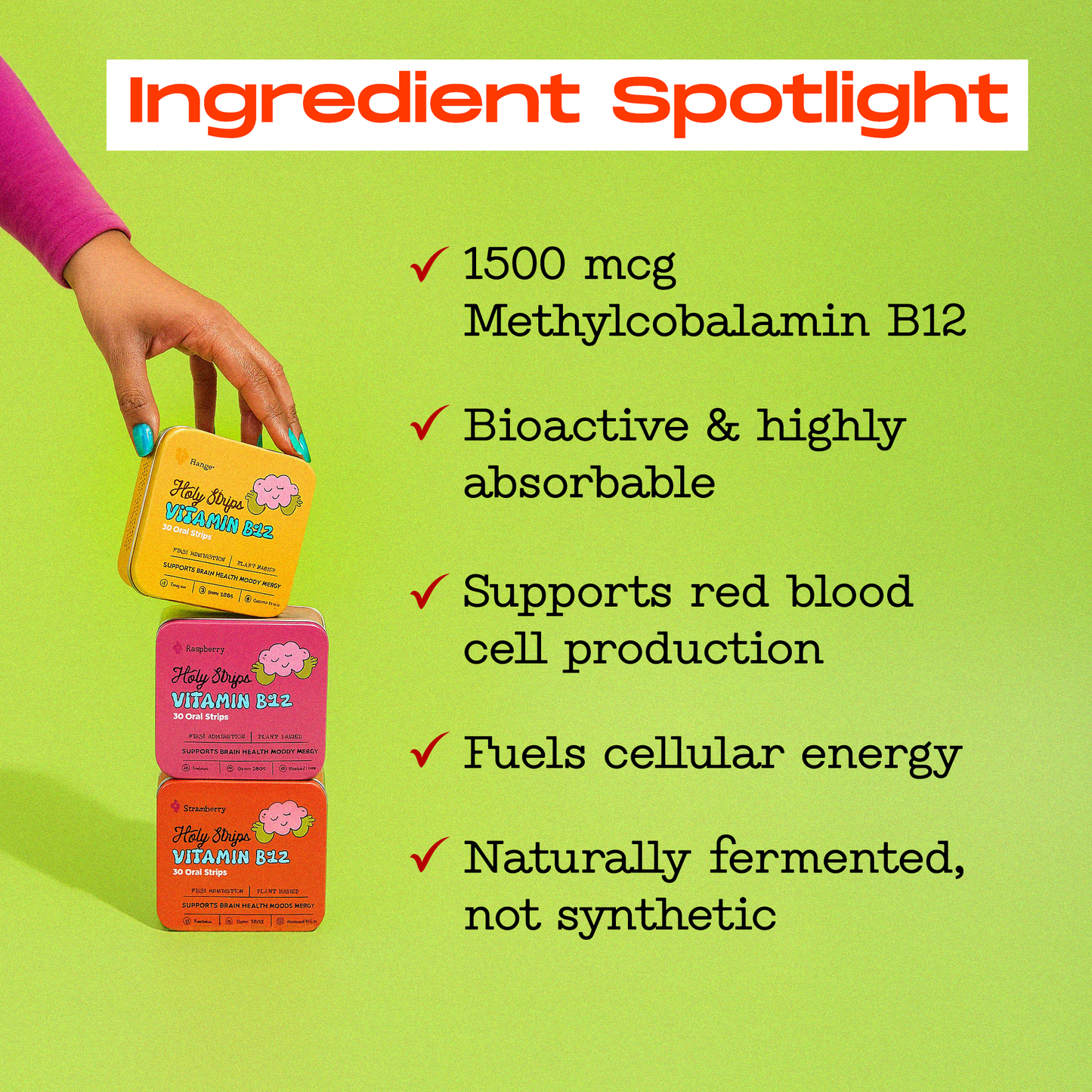 HolyStrips® Vitamin B12