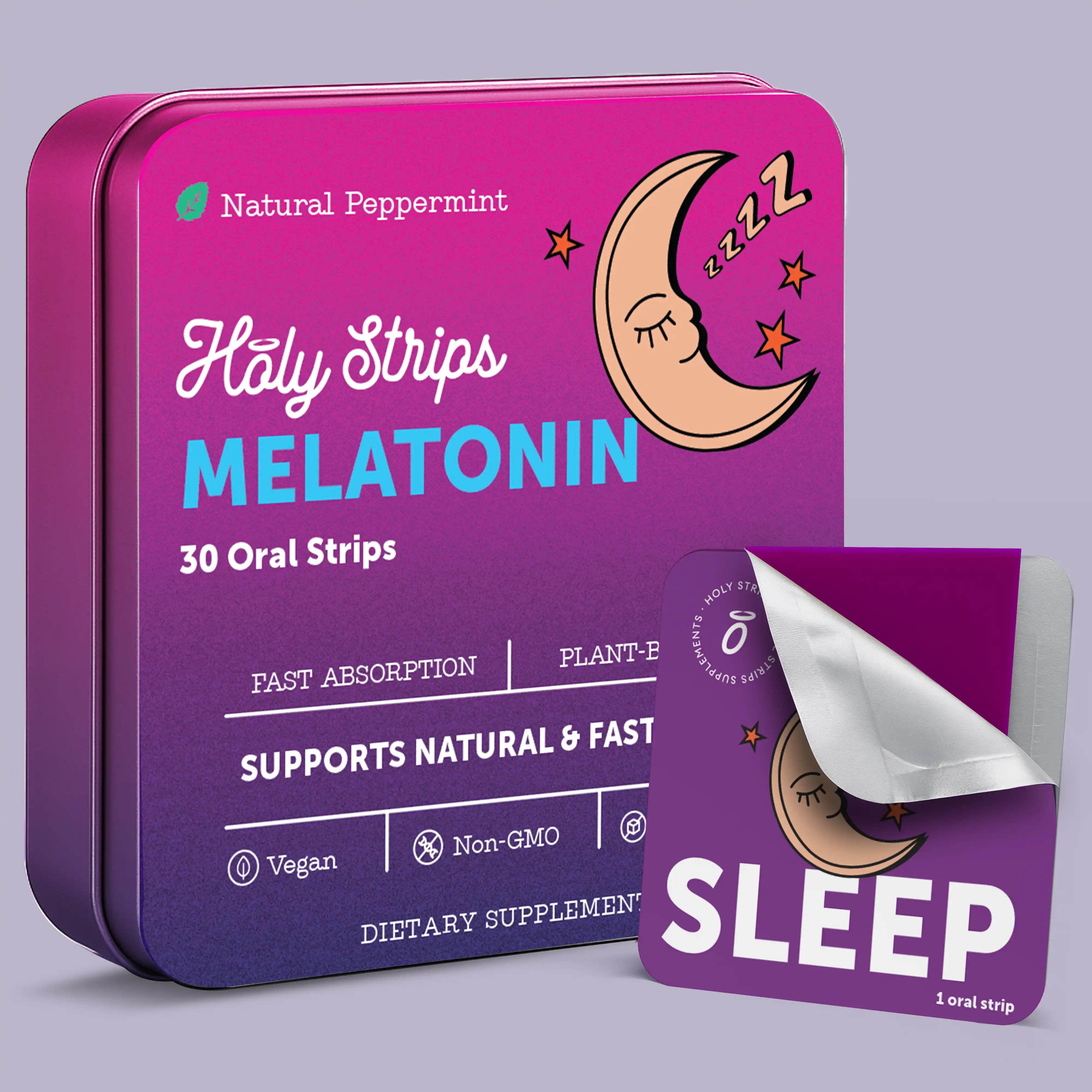 A tin container labeled