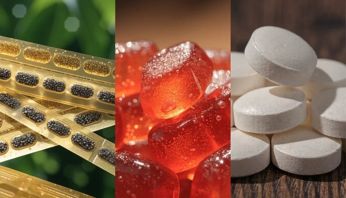 Vitamin Strips vs. Gummies vs. Pills: A Practical Comparison
