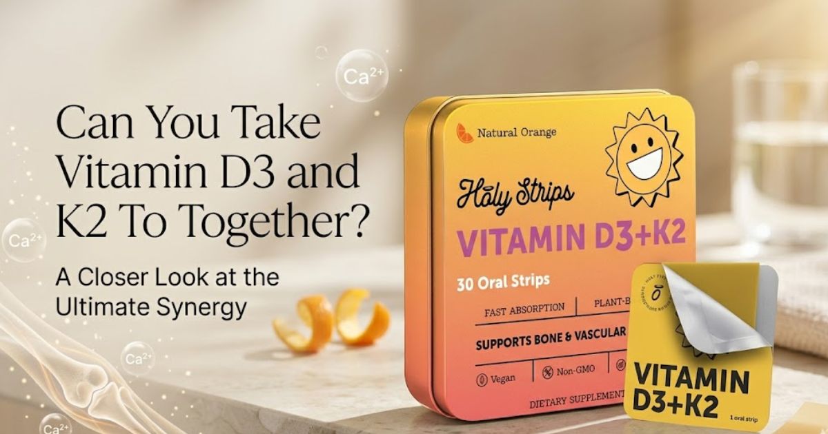 Can You Take Vitamin D3 and K2 Together?