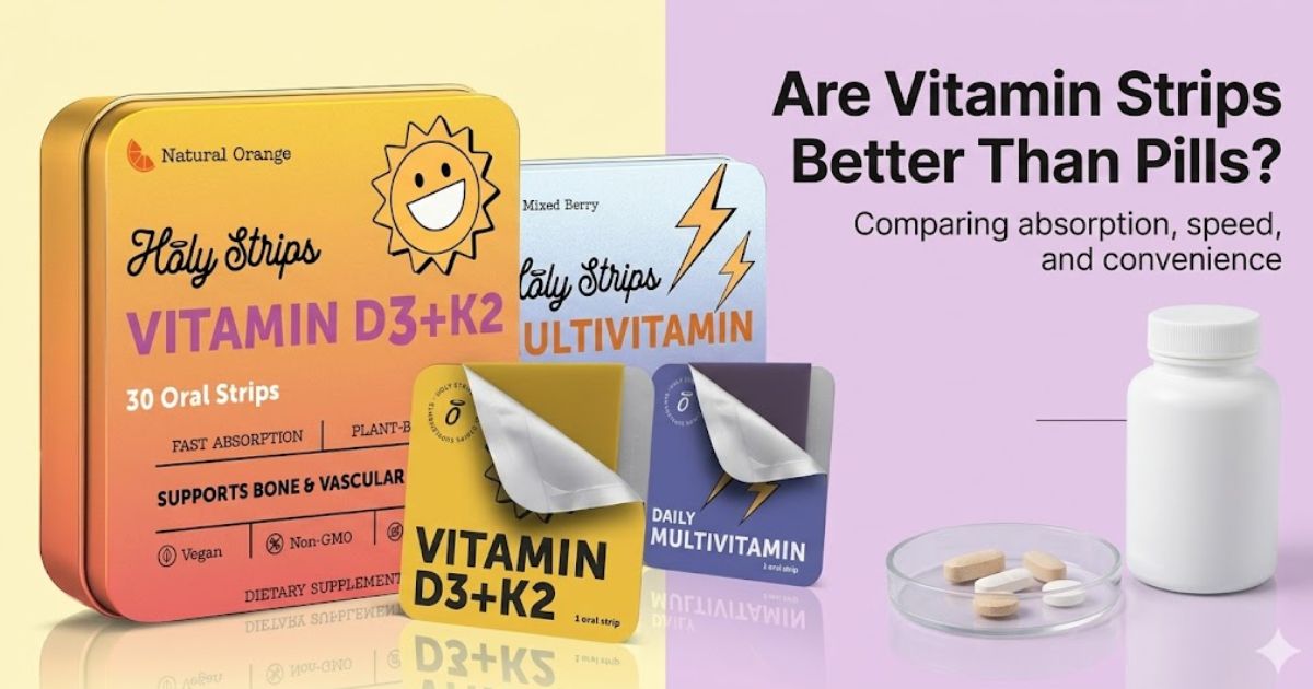 Are Vitamin Strips Better Than Pills?