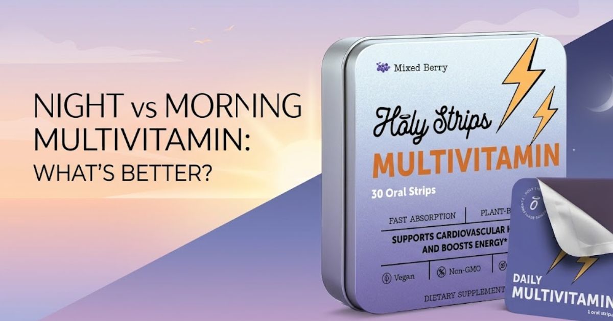 Best Time to Take Vitamin D3 Strips (Morning vs Night)